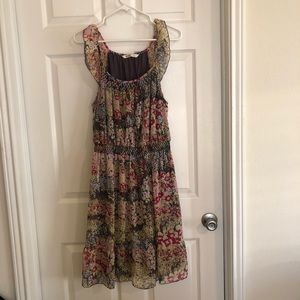 Old navy floral sleeveless dress
